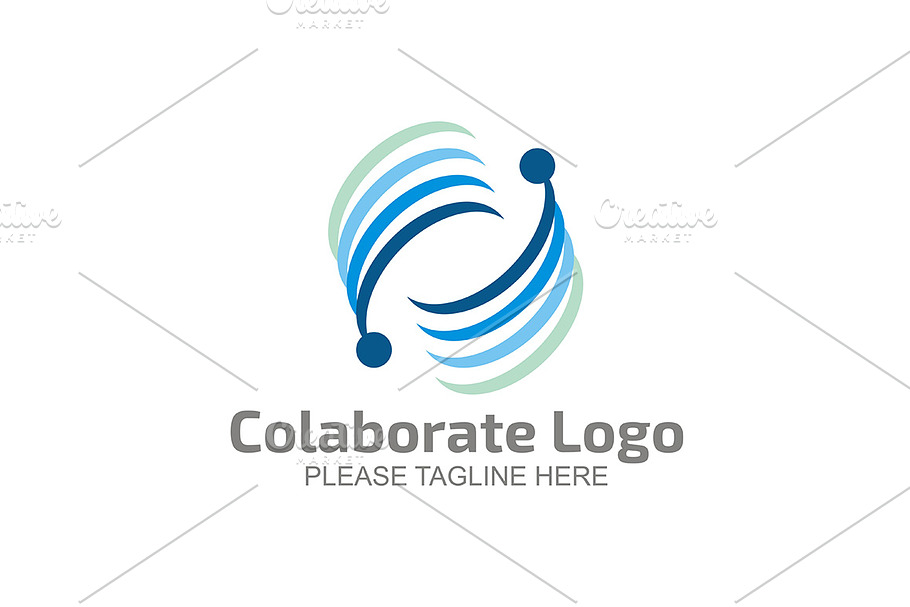 Colaborate Logo in Logo Templates - product preview 8