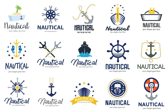 Nautical Logo Templates in Logo Templates - product preview 1