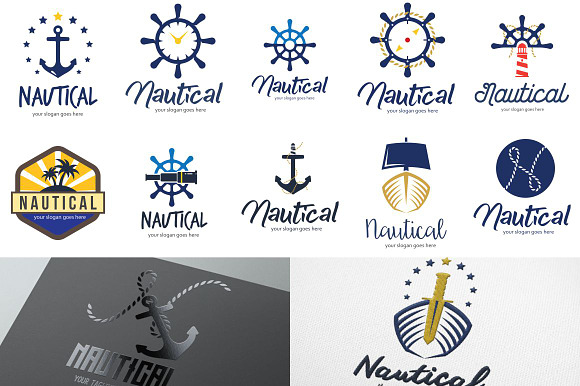Nautical Logo Templates in Logo Templates - product preview 2