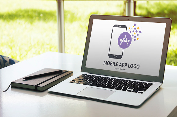 Mobile App Logo in Logo Templates - product preview 2