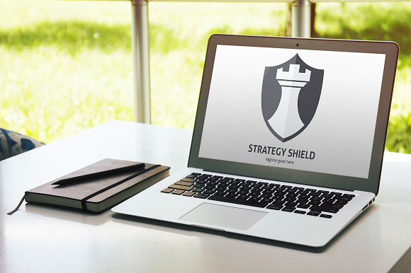 Strategy Shield Logo in Logo Templates - product preview 2