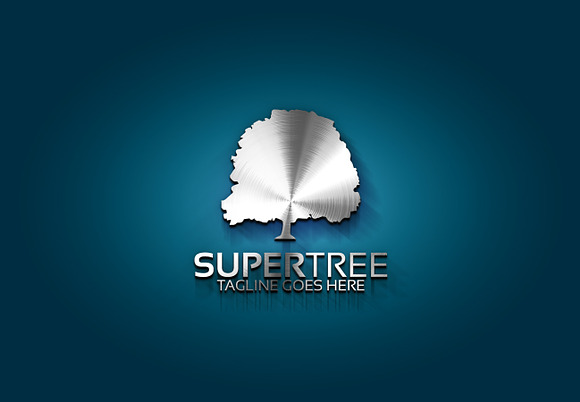 Super Tree Logo in Logo Templates - product preview 2