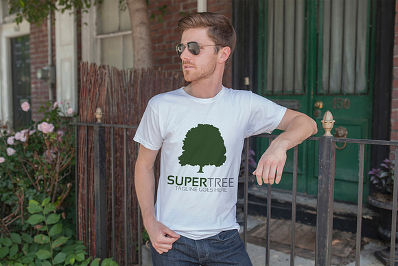 Super Tree Logo in Logo Templates - product preview 3