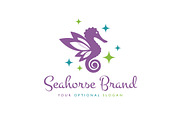 Seahorse Pixie Logo