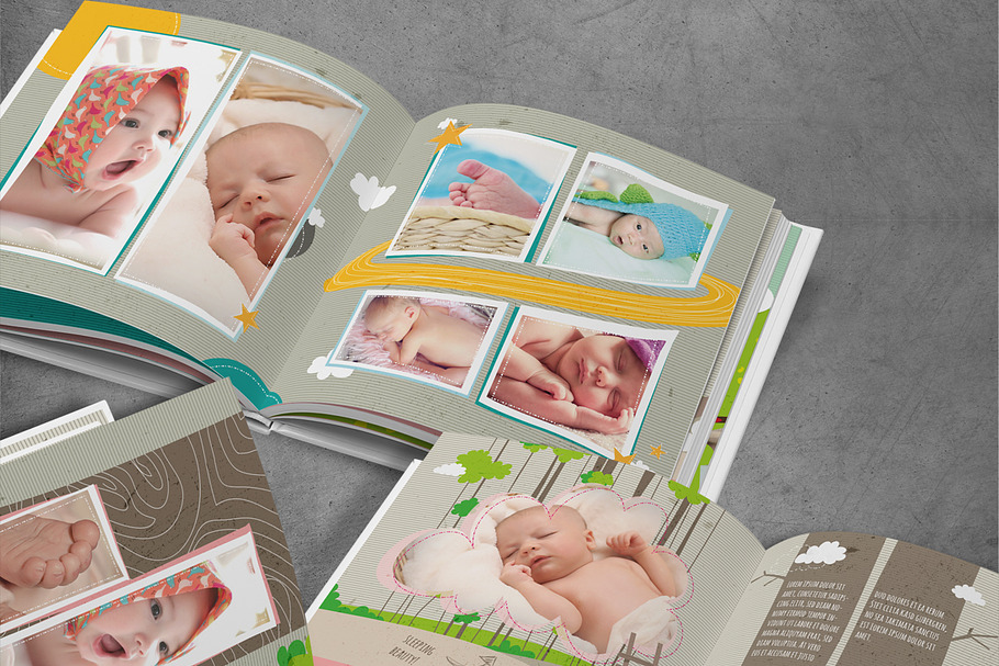 ID & PSD Album Template in Brochure Templates - product preview 8