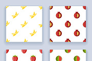  fruit seamless pattern