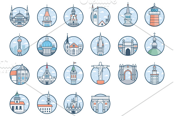 World Cities Illustrations in Illustrations - product preview 6