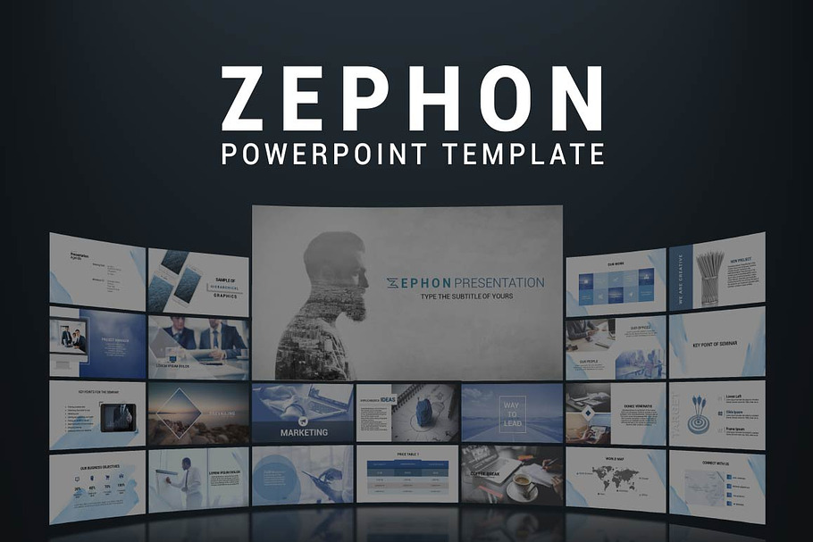 ZEPHON Powerpoint Presentation in PowerPoint Templates - product preview 8