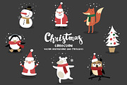 Christmas collection card