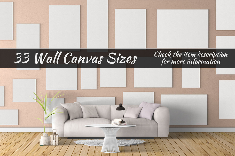 Canvas Mockups Vol 24 in Print Mockups - product preview 8