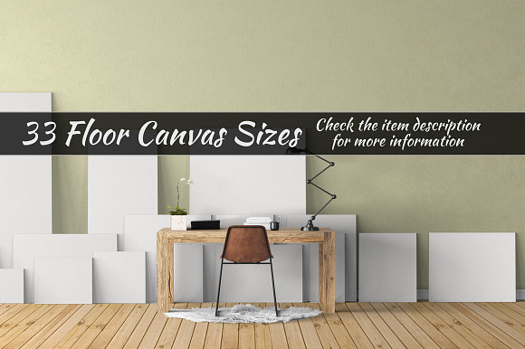 Canvas Mockups Vol 25 in Print Mockups - product preview 1
