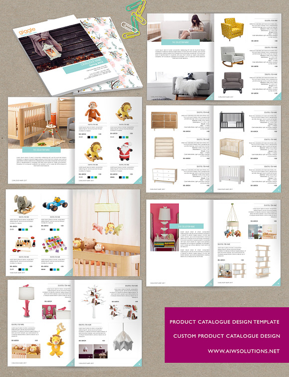 Product Brochure,Product Catalog id5 in Magazine Templates - product preview 1