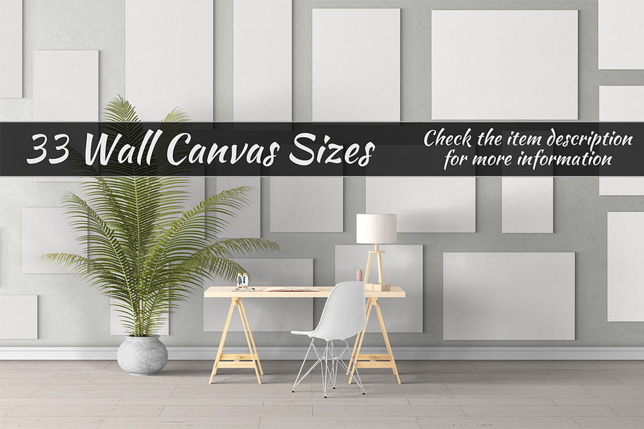 Canvas Mockups Vol 26 in Print Mockups - product preview 8