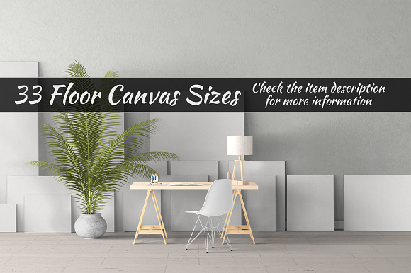 Canvas Mockups Vol 26 in Print Mockups - product preview 2