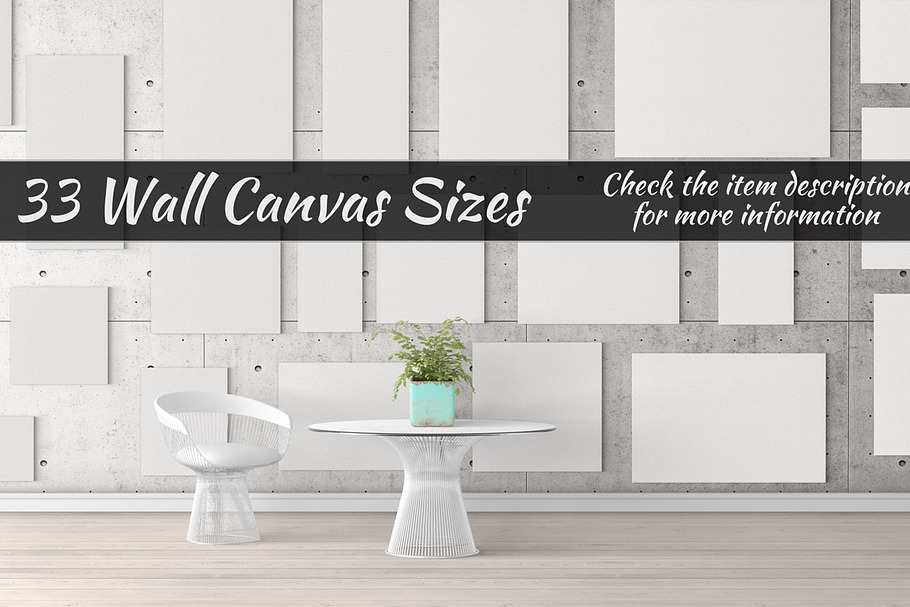 Canvas Mockups Vol 27 in Print Mockups - product preview 8