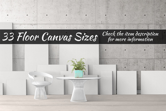 Canvas Mockups Vol 27 in Print Mockups - product preview 1