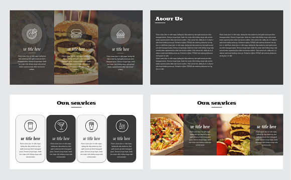 Food Vintage Powerpoint Template in PowerPoint Templates - product preview 2