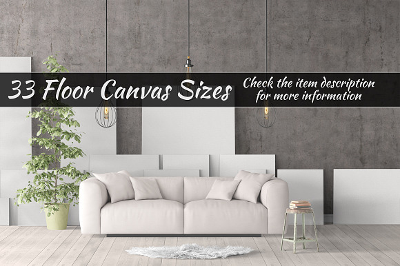 Canvas Mockups Vol 31 in Print Mockups - product preview 2