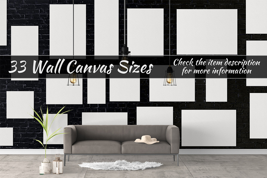 Canvas Mockups Vol 32 in Print Mockups - product preview 8