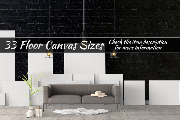 Canvas Mockups Vol 32 in Print Mockups - product preview 2