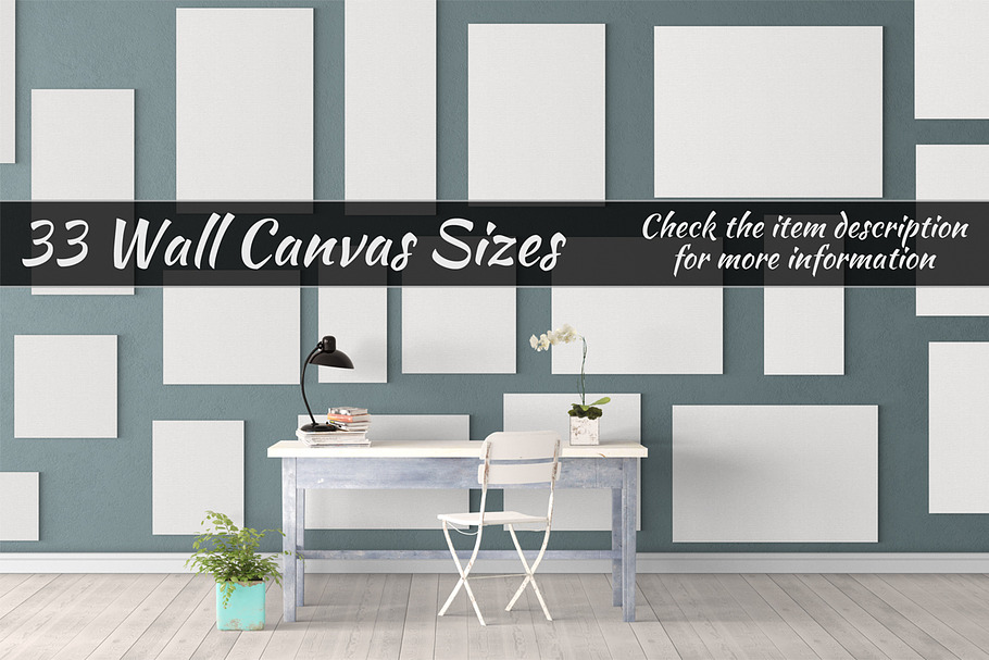 Canvas Mockups Vol 33 in Print Mockups - product preview 8
