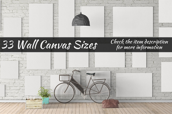 Canvas Mockups Vol 34 in Print Mockups - product preview 2