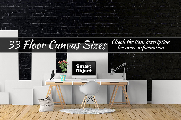 Canvas Mockups Vol 35 in Print Mockups - product preview 2