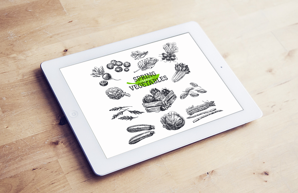 Mega pack. Fruits and vegetables. in Illustrations - product preview 8