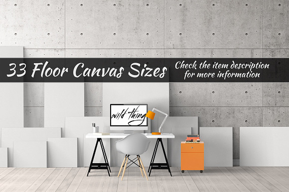 Canvas Mockups Vol 36 in Print Mockups - product preview 2