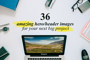 36 Hero/Header images Vol.3