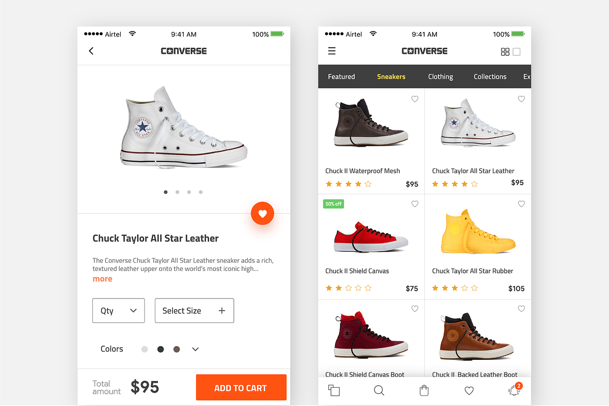 Converse product page model-sketch  in OpenCart Themes - product preview 8