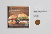 Square Cookbook Magazine / Brochure