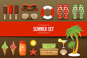 Summer beach set