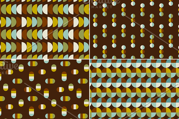 Mod Seamless Geometric Patterns in Patterns - product preview 2