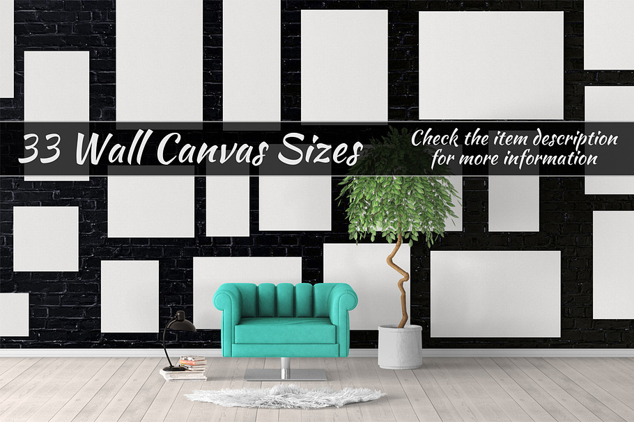 Canvas Mockups Vol 42 in Print Mockups - product preview 8