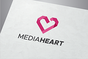 Media Heart Logo