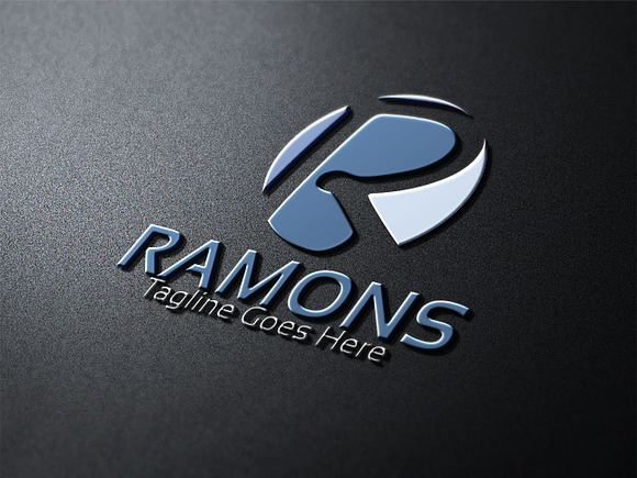 Ramons / R Letter Logo in Logo Templates - product preview 2
