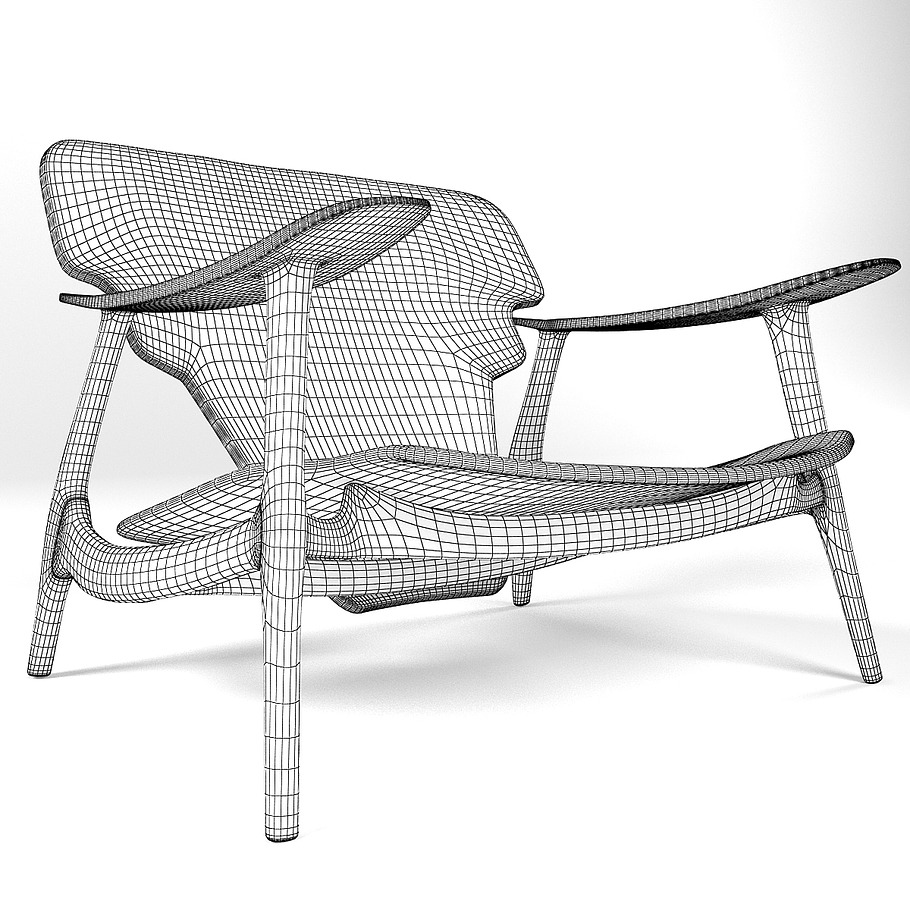 DIZ armchair by Sergio Rodrigues in Furniture - product preview 4