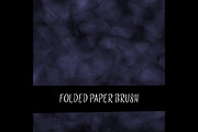 Folded Paper Procreate Brush