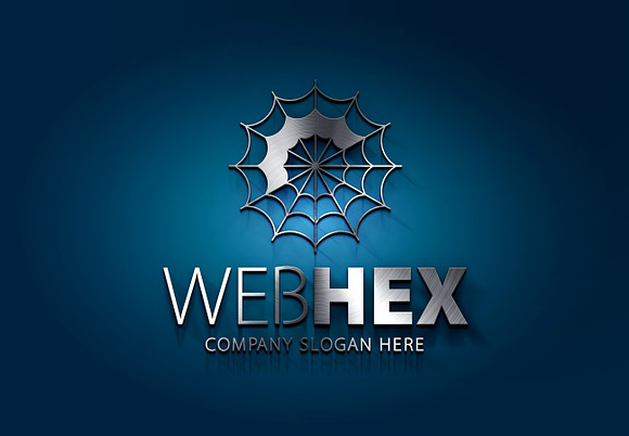 Web Hex Logo in Logo Templates - product preview 3