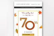 Holiday Sale Email Template