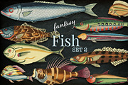 Beautiful Fantasy Fish Set 2