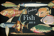 Beautiful Fantasy Fish Set 3