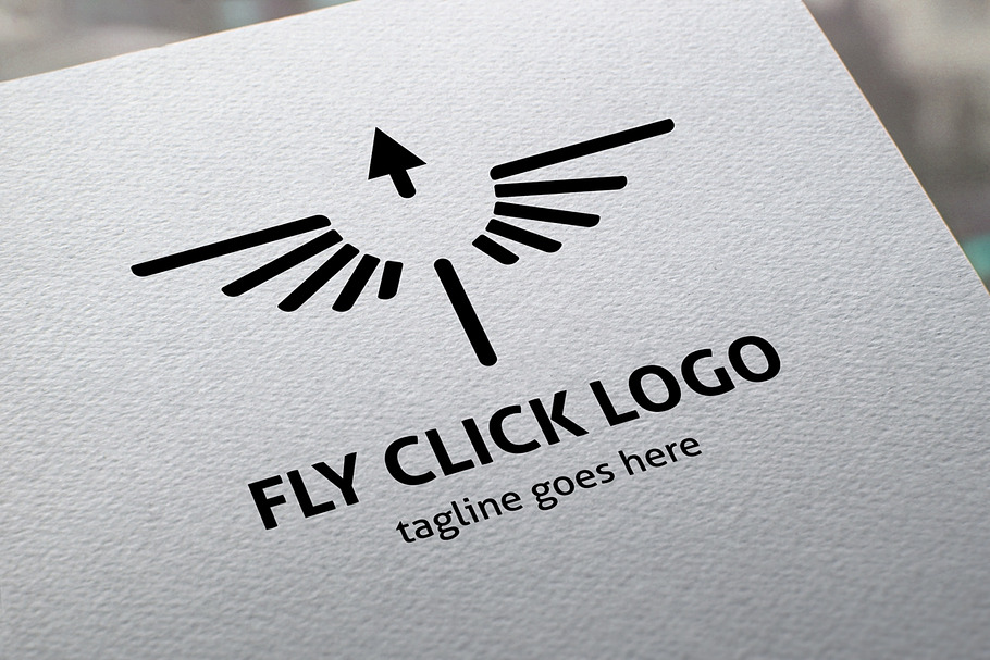 Fly Click Logo in Logo Templates - product preview 8