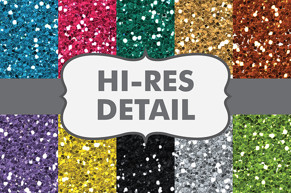100 Hi Res Glitter Textures Bundle in Textures - product preview 1