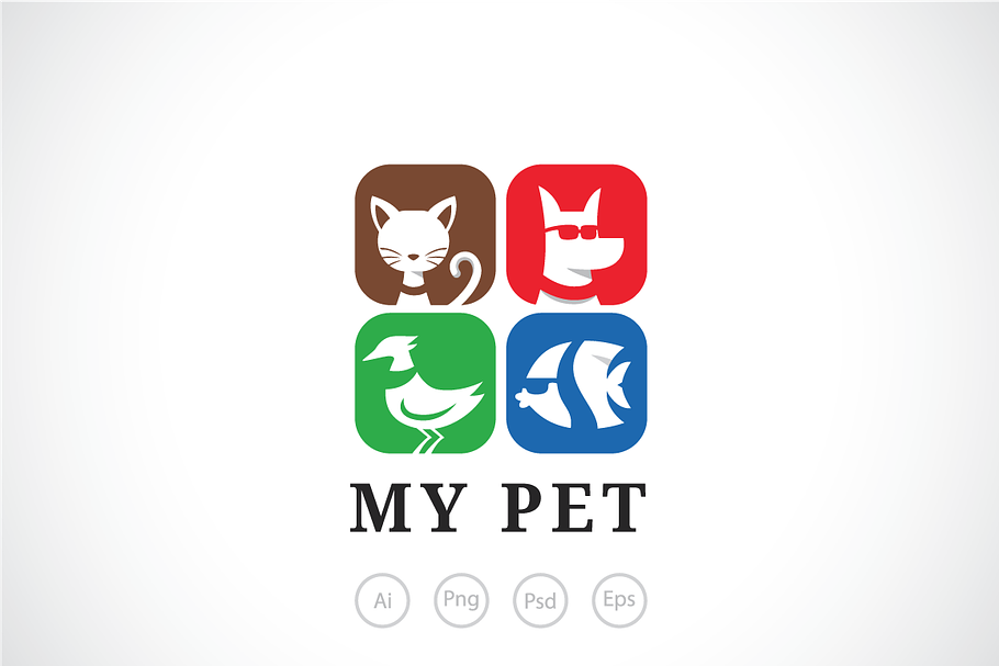 Family Pet Store Logo Template Creative Logo Templates