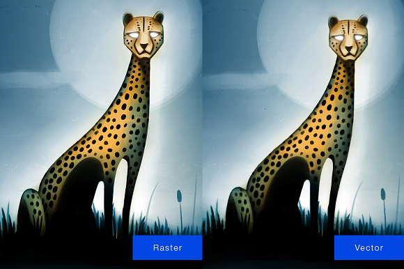 Calm cheetah  in Illustrations - product preview 1