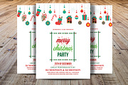 Merry Christmas Party Flyer V1