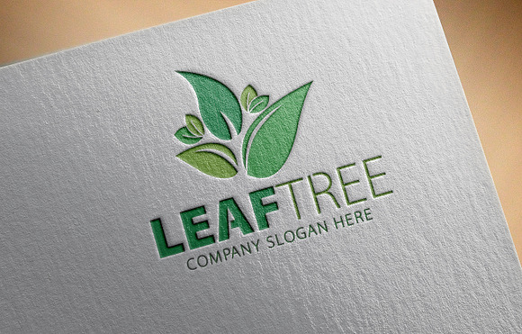 Leaf Tree Logo in Logo Templates - product preview 2