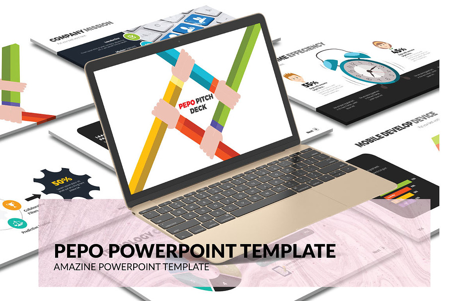 Pepo Pitch Deck in PowerPoint Templates - product preview 8